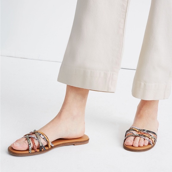 Madewell Tracie crisscross slide sandals - Picture 5 of 6